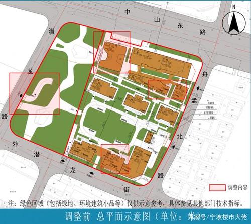 宁波潜龙项目批前公示!由大体量商业 5幢高层组成!